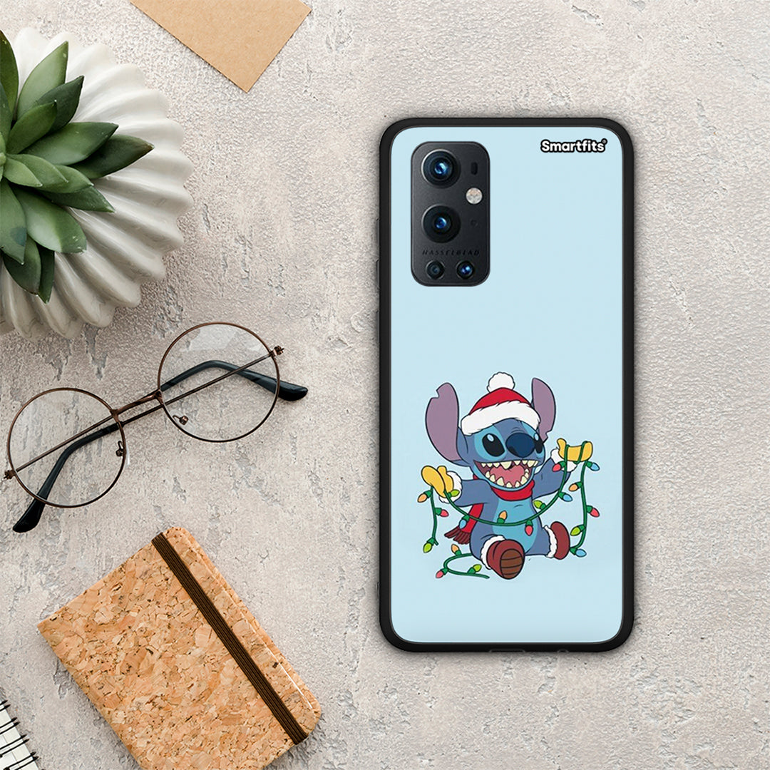 Santa Stich - OnePlus 9 Pro θήκη