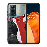 Thumbnail for Θήκη OnePlus 9 Pro Tod And Vixey Love 2 από τη Smartfits με σχέδιο στο πίσω μέρος και μαύρο περίβλημα | OnePlus 9 Pro Tod And Vixey Love 2 case with colorful back and black bezels