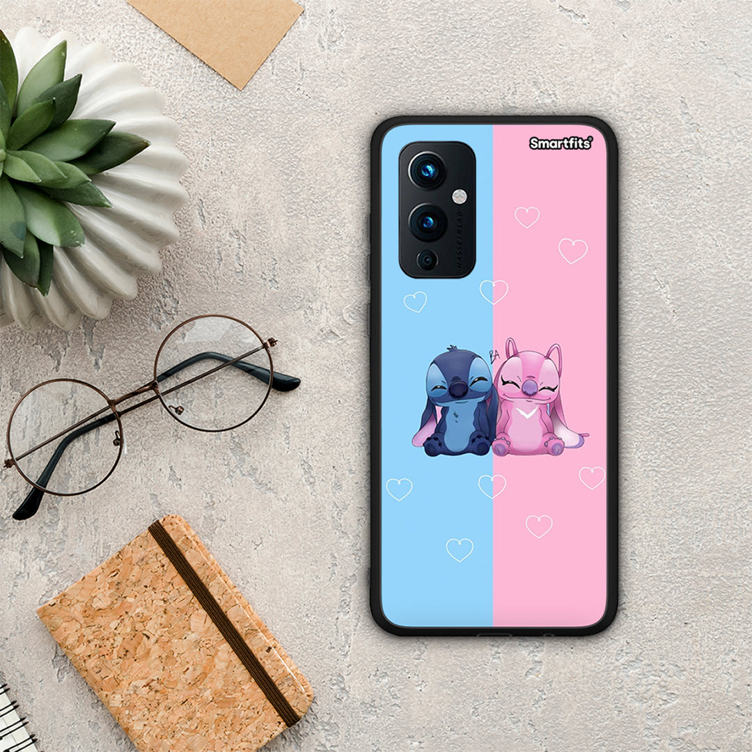 Stitch And Angel - OnePlus 9 θήκη