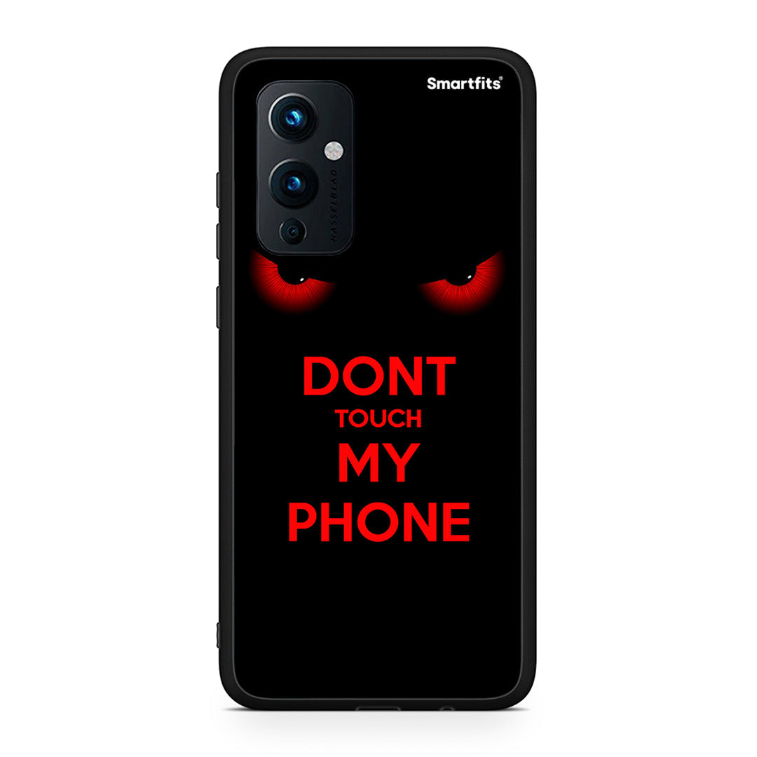 OnePlus 9 Touch My Phone Θήκη από τη Smartfits με σχέδιο στο πίσω μέρος και μαύρο περίβλημα | Smartphone case with colorful back and black bezels by Smartfits