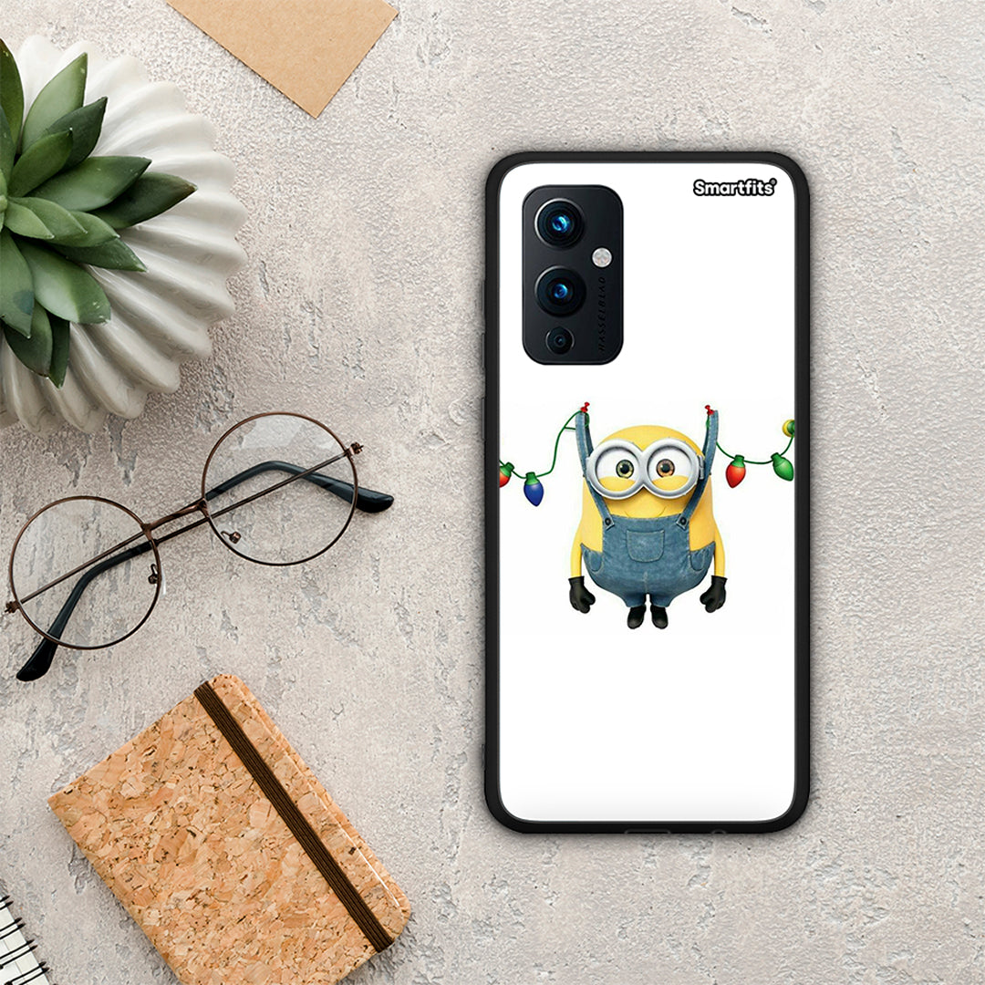 Xmas Minion Lights - OnePlus 9 θήκη