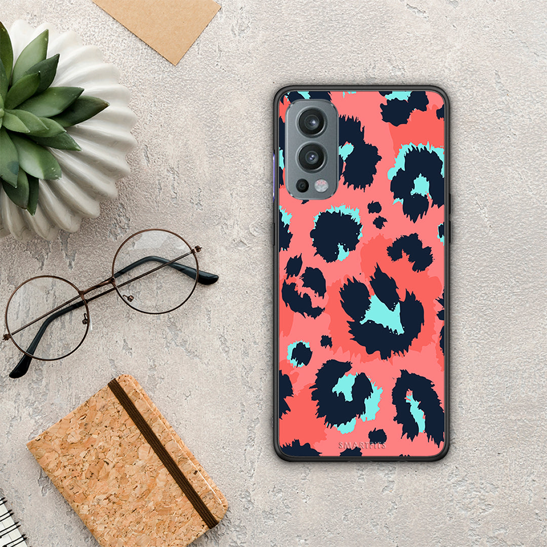 Animal Pink Leopard - OnePlus Nord 2 5G θήκη