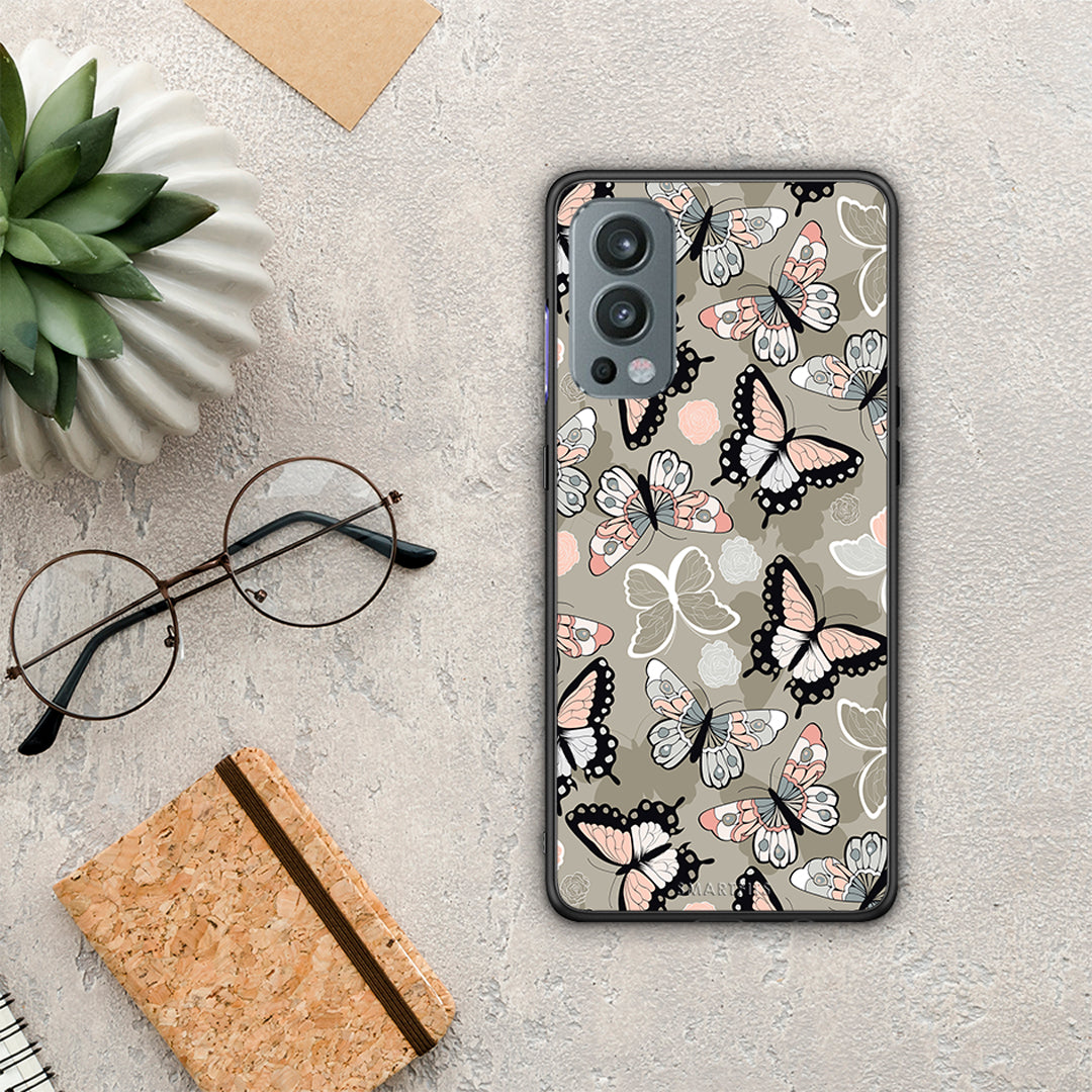 Boho Butterflies - OnePlus Nord 2 5G θήκη