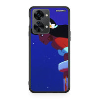 Thumbnail for OnePlus Nord 2T Alladin And Jasmine Love 2 θήκη από τη Smartfits με σχέδιο στο πίσω μέρος και μαύρο περίβλημα | Smartphone case with colorful back and black bezels by Smartfits