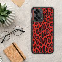 Thumbnail for Animal Red Leopard - OnePlus Nord 2T θήκη