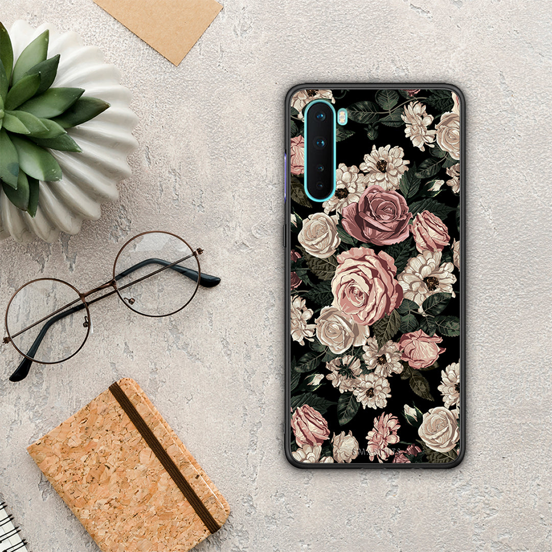 Flower Wild Roses - OnePlus Nord 5G θήκη