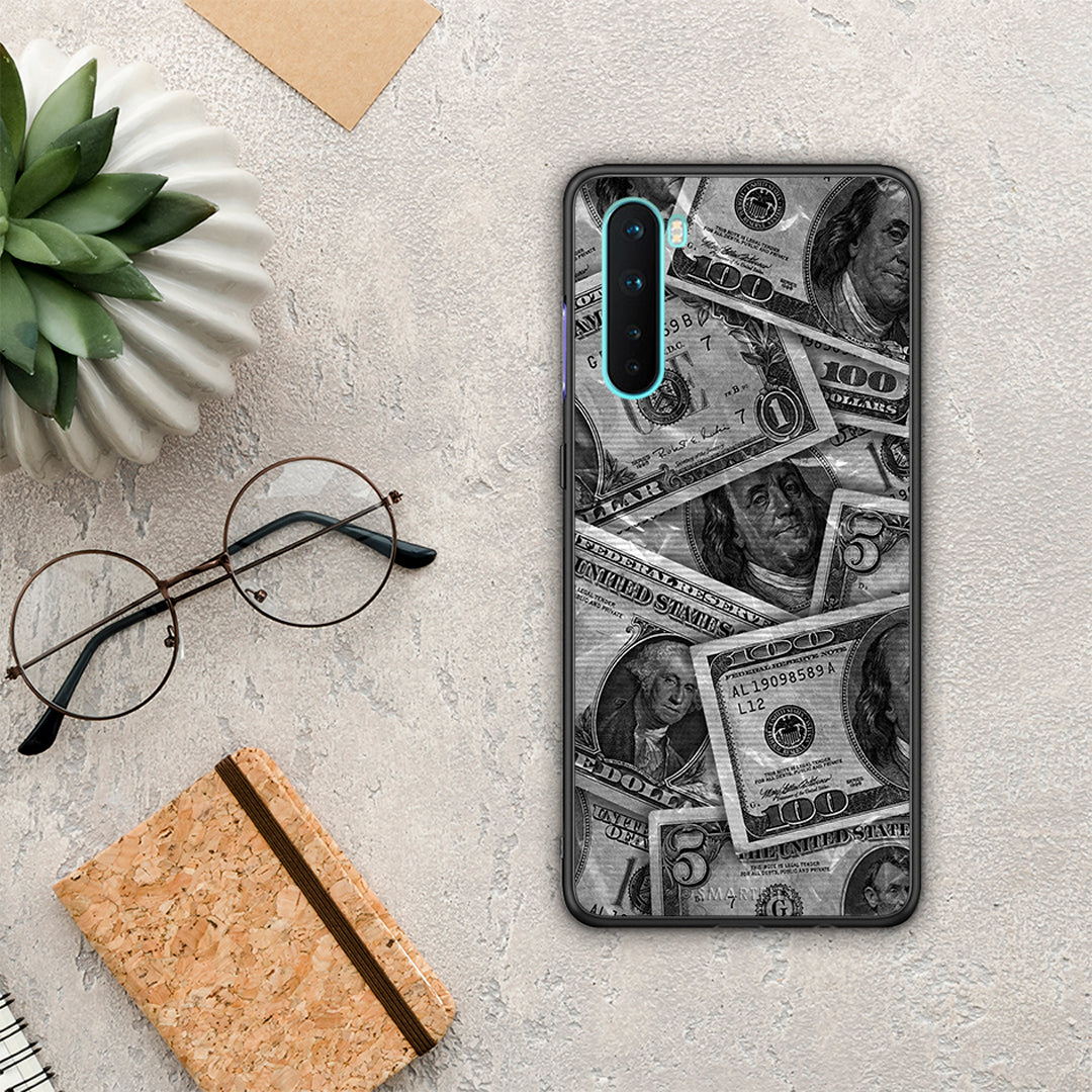 Money Dollars - OnePlus Nord 5G θήκη