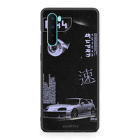 Thumbnail for OnePlus Nord 5G Tokyo Drift Θήκη Αγίου Βαλεντίνου από τη Smartfits με σχέδιο στο πίσω μέρος και μαύρο περίβλημα | Smartphone case with colorful back and black bezels by Smartfits