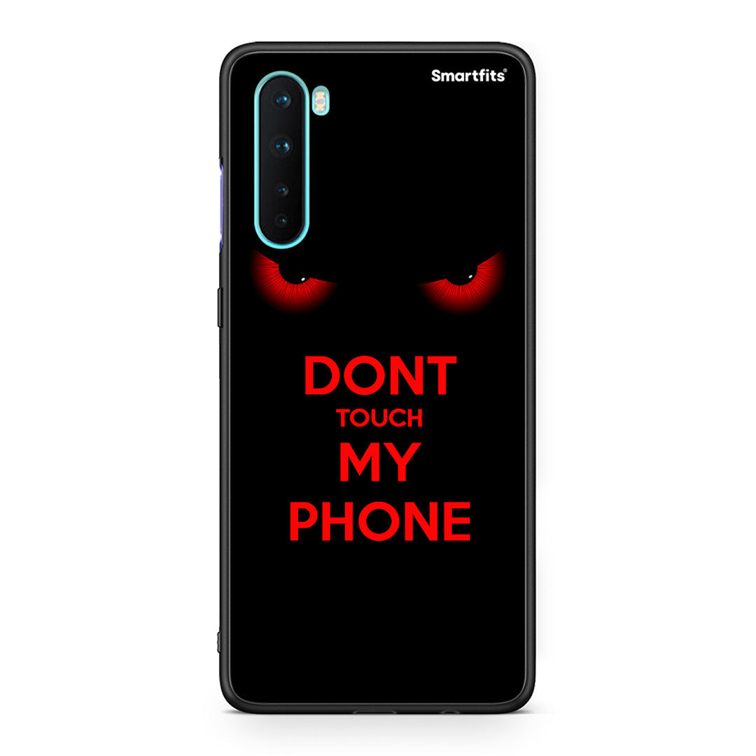 OnePlus Nord 5G Touch My Phone Θήκη από τη Smartfits με σχέδιο στο πίσω μέρος και μαύρο περίβλημα | Smartphone case with colorful back and black bezels by Smartfits
