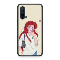 Thumbnail for OnePlus Nord CE 5G Walking Mermaid Θήκη από τη Smartfits με σχέδιο στο πίσω μέρος και μαύρο περίβλημα | Smartphone case with colorful back and black bezels by Smartfits
