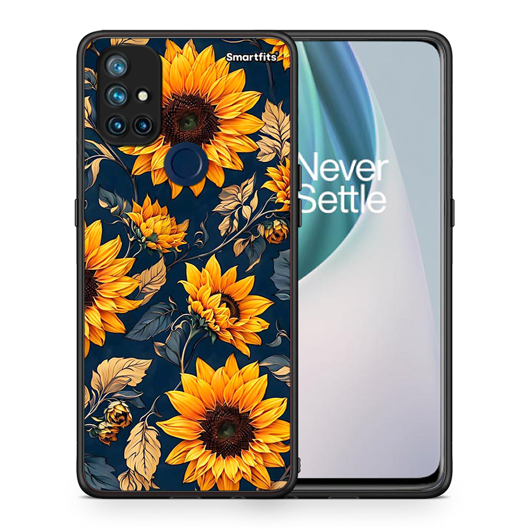 Autumn Sunflowers - OnePlus Nord N10 5G θήκη