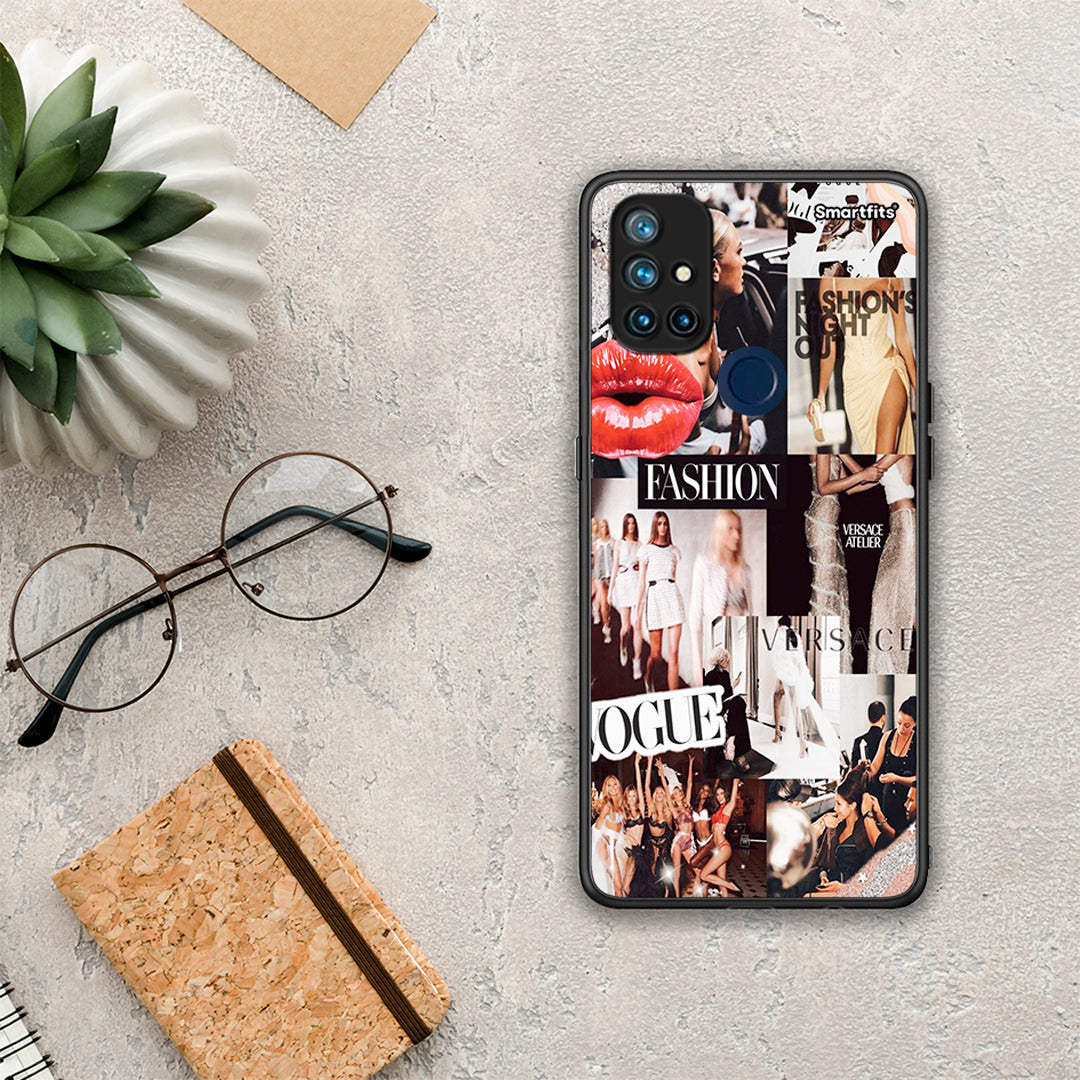 Collage Fashion - OnePlus Nord N10 5G θήκη