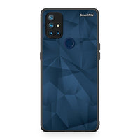 Thumbnail for 39 - OnePlus Nord N10 5G Blue Abstract Geometric case, cover, bumper