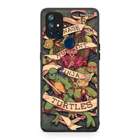 Thumbnail for OnePlus Nord N10 5G Ninja Turtles θήκη από τη Smartfits με σχέδιο στο πίσω μέρος και μαύρο περίβλημα | Smartphone case with colorful back and black bezels by Smartfits