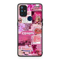 Thumbnail for OnePlus Nord N10 5G Pink Love Θήκη Αγίου Βαλεντίνου από τη Smartfits με σχέδιο στο πίσω μέρος και μαύρο περίβλημα | Smartphone case with colorful back and black bezels by Smartfits