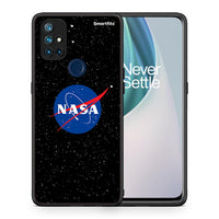 Thumbnail for Θήκη OnePlus Nord N10 5G NASA PopArt από τη Smartfits με σχέδιο στο πίσω μέρος και μαύρο περίβλημα | OnePlus Nord N10 5G NASA PopArt case with colorful back and black bezels