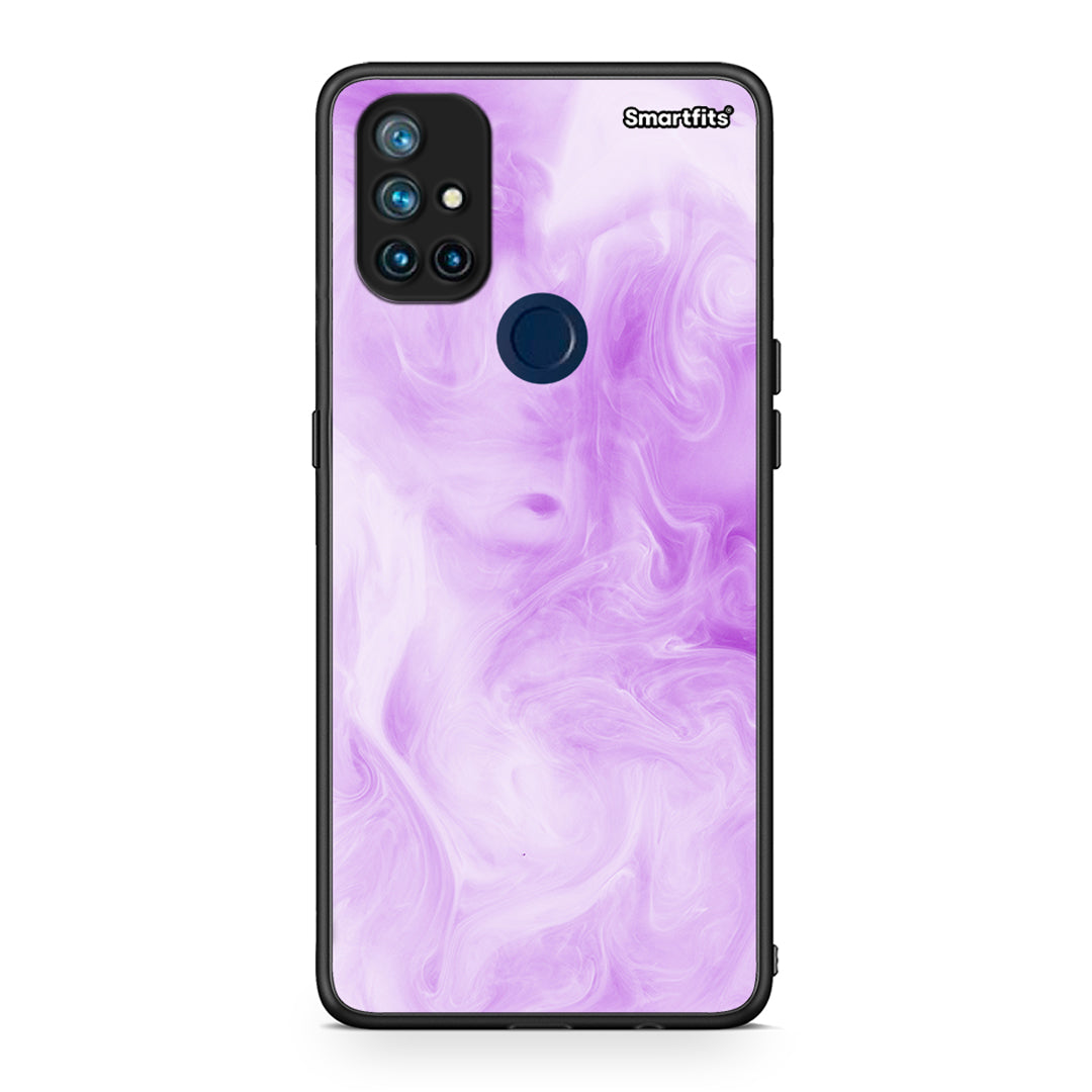99 - OnePlus Nord N10 5G Watercolor Lavender case, cover, bumper