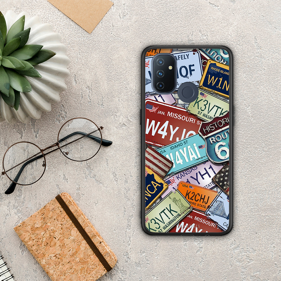 Car Plates - OnePlus Nord N100 θήκη