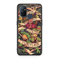 Thumbnail for OnePlus Nord N100 Ninja Turtles θήκη από τη Smartfits με σχέδιο στο πίσω μέρος και μαύρο περίβλημα | Smartphone case with colorful back and black bezels by Smartfits