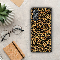 Thumbnail for Θήκη Oppo A17 Animal Leopard από τη Smartfits με σχέδιο στο πίσω μέρος και μαύρο περίβλημα | Oppo A17 Animal Leopard Case with Colorful Back and Black Bezels
