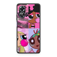 Thumbnail for Θήκη Oppo A17 Bubble Girls από τη Smartfits με σχέδιο στο πίσω μέρος και μαύρο περίβλημα | Oppo A17 Bubble Girls Case with Colorful Back and Black Bezels