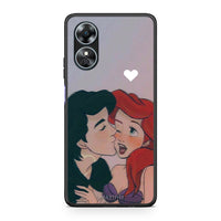 Thumbnail for Θήκη Oppo A17 Mermaid Couple από τη Smartfits με σχέδιο στο πίσω μέρος και μαύρο περίβλημα | Oppo A17 Mermaid Couple Case with Colorful Back and Black Bezels