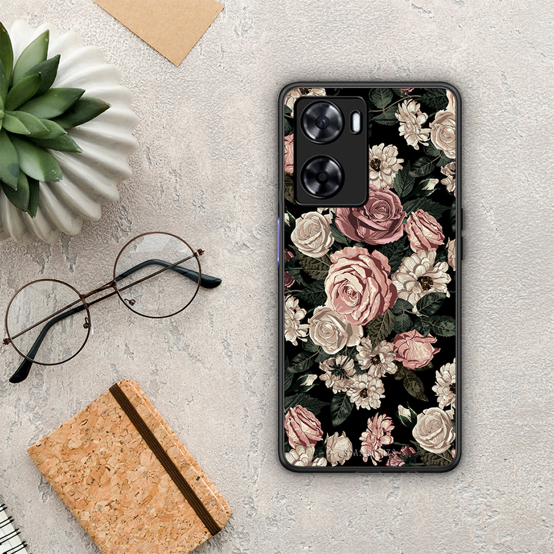 Flower Wild Roses - Oppo A57s / A77s / A77 θήκη