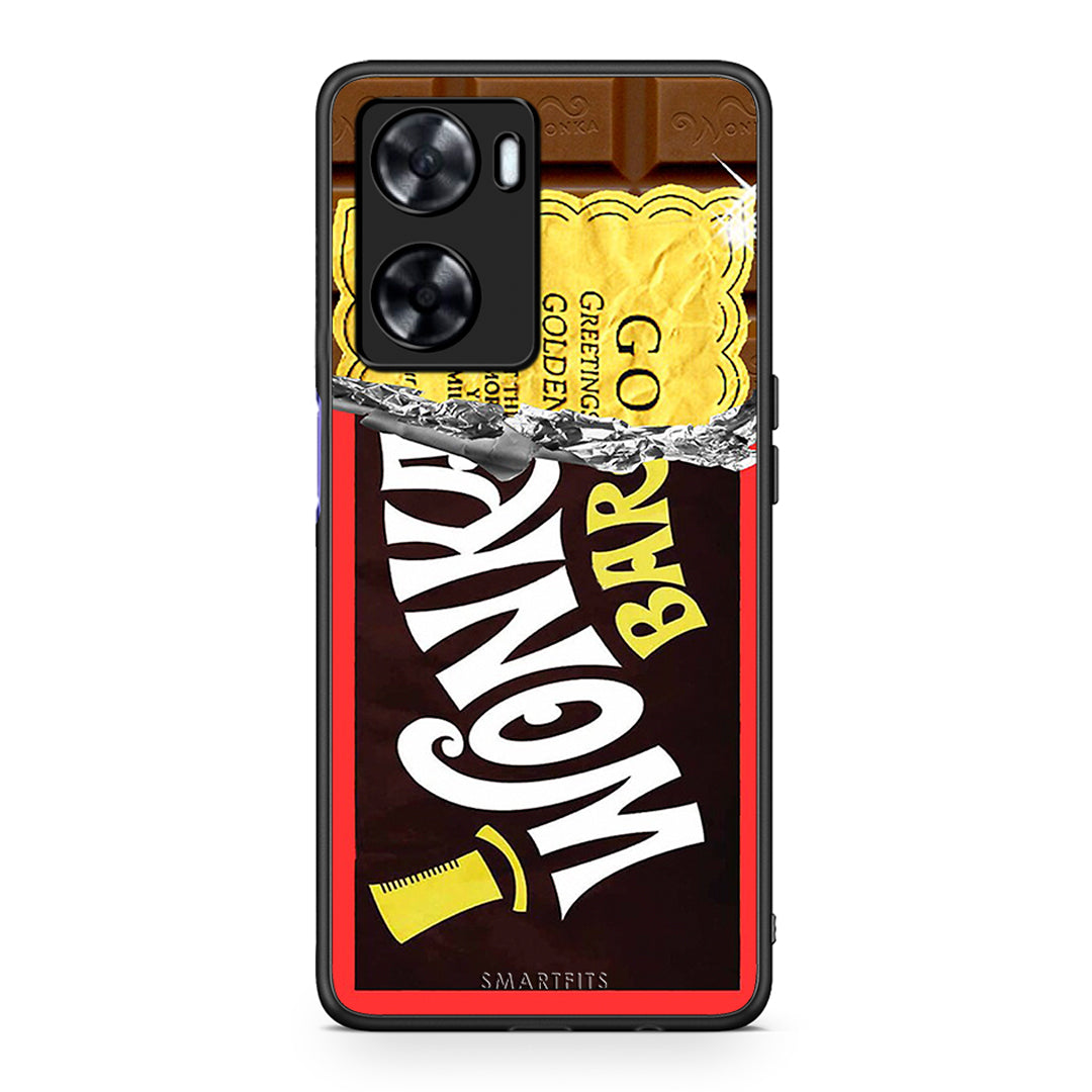 Oppo A57s / A77s / A77 Golden Ticket θήκη από τη Smartfits με σχέδιο στο πίσω μέρος και μαύρο περίβλημα | Smartphone case with colorful back and black bezels by Smartfits