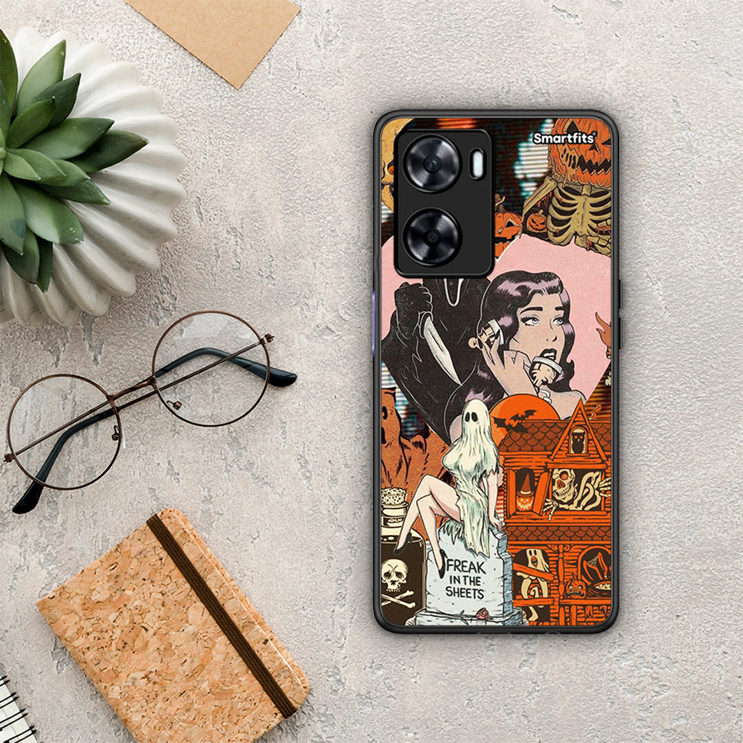 Halloween Collage - Oppo A57s / A77s / A77 θήκη