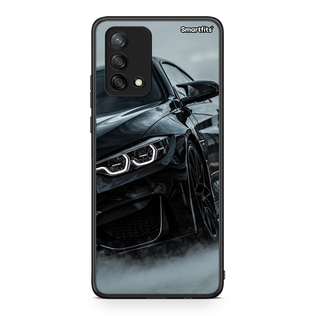 Oppo A74 4G Black BMW θήκη από τη Smartfits με σχέδιο στο πίσω μέρος και μαύρο περίβλημα | Smartphone case with colorful back and black bezels by Smartfits