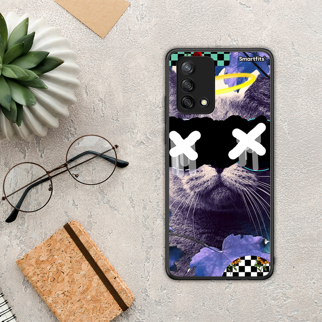 Cat Collage - Oppo A74 4G θήκη