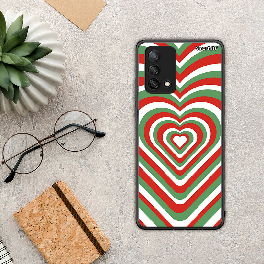 Christmas Hearts - Oppo A74 4G θήκη