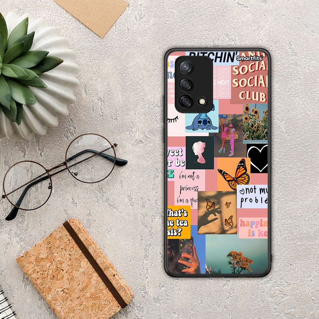 Collage Bitchin - Oppo A74 4G θήκη