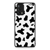 Thumbnail for Oppo A74 4G Cow Print θήκη από τη Smartfits με σχέδιο στο πίσω μέρος και μαύρο περίβλημα | Smartphone case with colorful back and black bezels by Smartfits