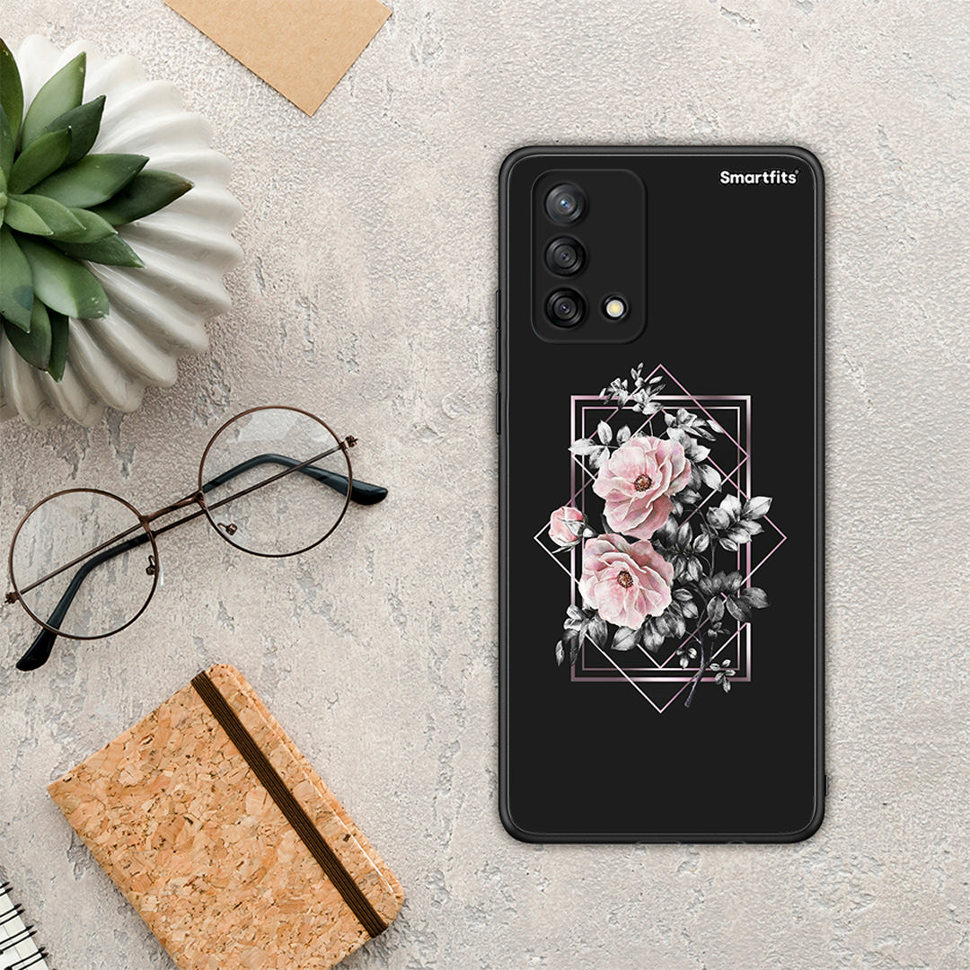 Flower Frame - Oppo A74 4G θήκη