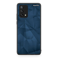 Thumbnail for 39 - Oppo A74 4G Blue Abstract Geometric case, cover, bumper