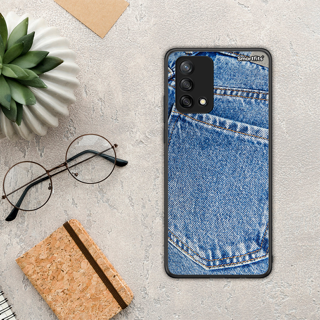 Jeans Pocket - Oppo A74 4G θήκη
