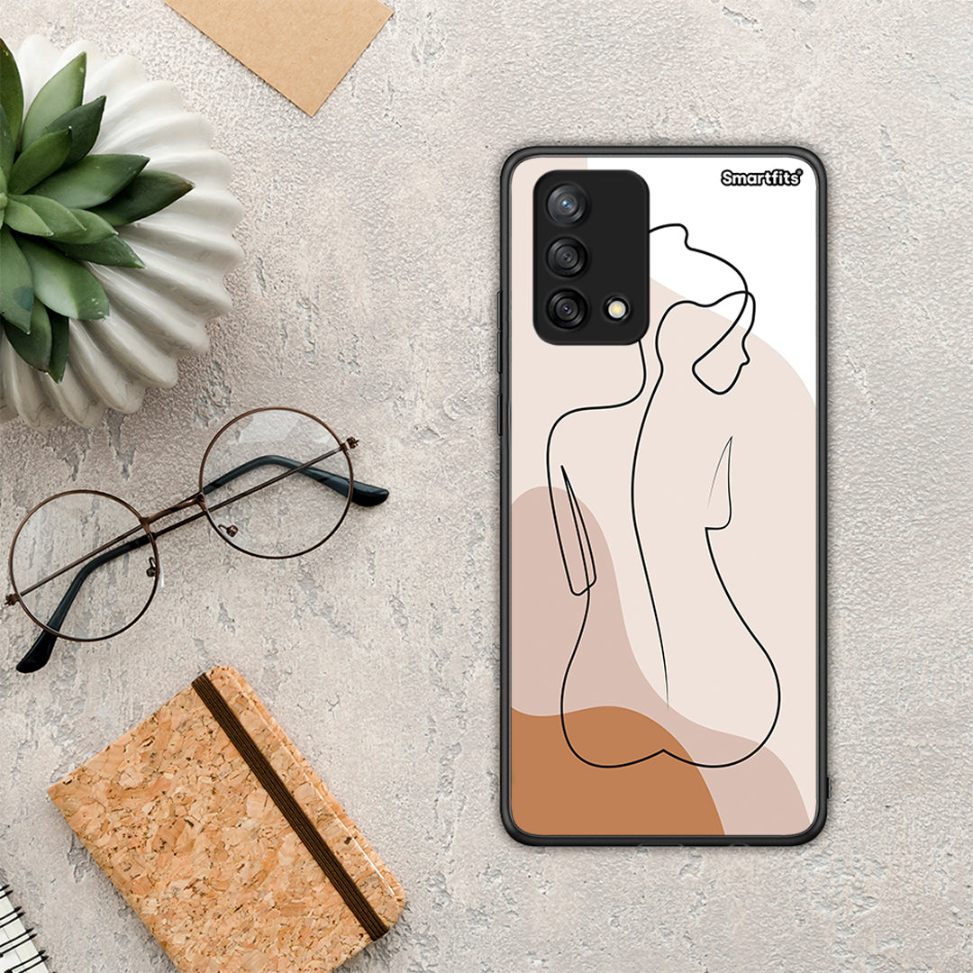 LineArt Woman - Oppo A74 4G θήκη