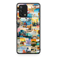 Thumbnail for Oppo A74 4G Live To Travel θήκη από τη Smartfits με σχέδιο στο πίσω μέρος και μαύρο περίβλημα | Smartphone case with colorful back and black bezels by Smartfits