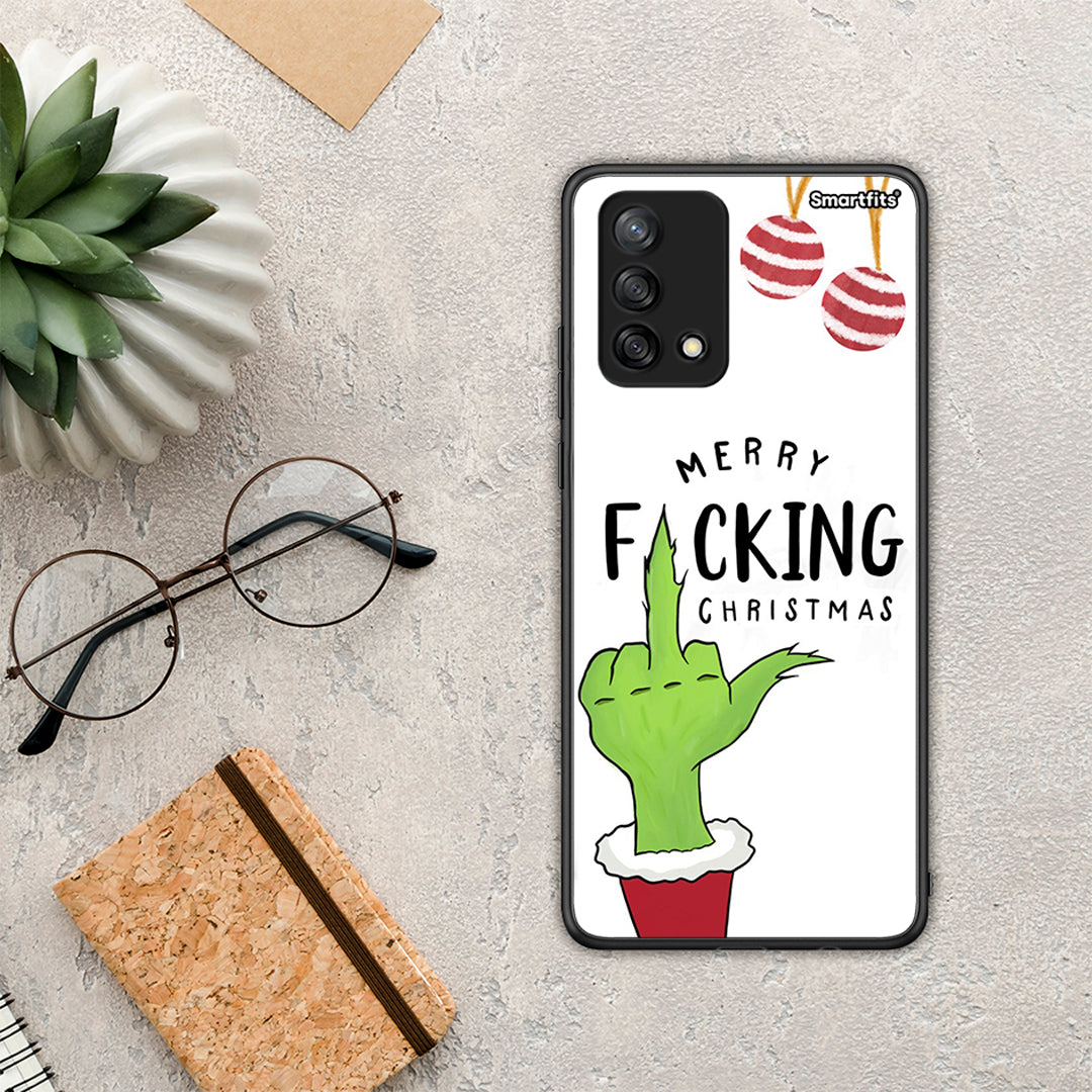 Merry F Xmas - Oppo A74 4G θήκη