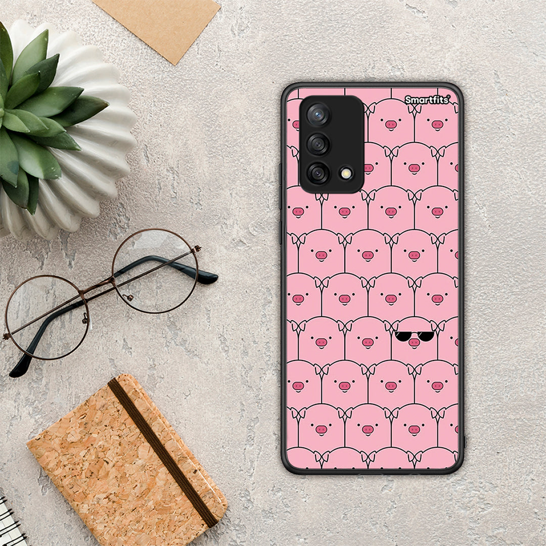 Pig Glasses - Oppo A74 4G θήκη