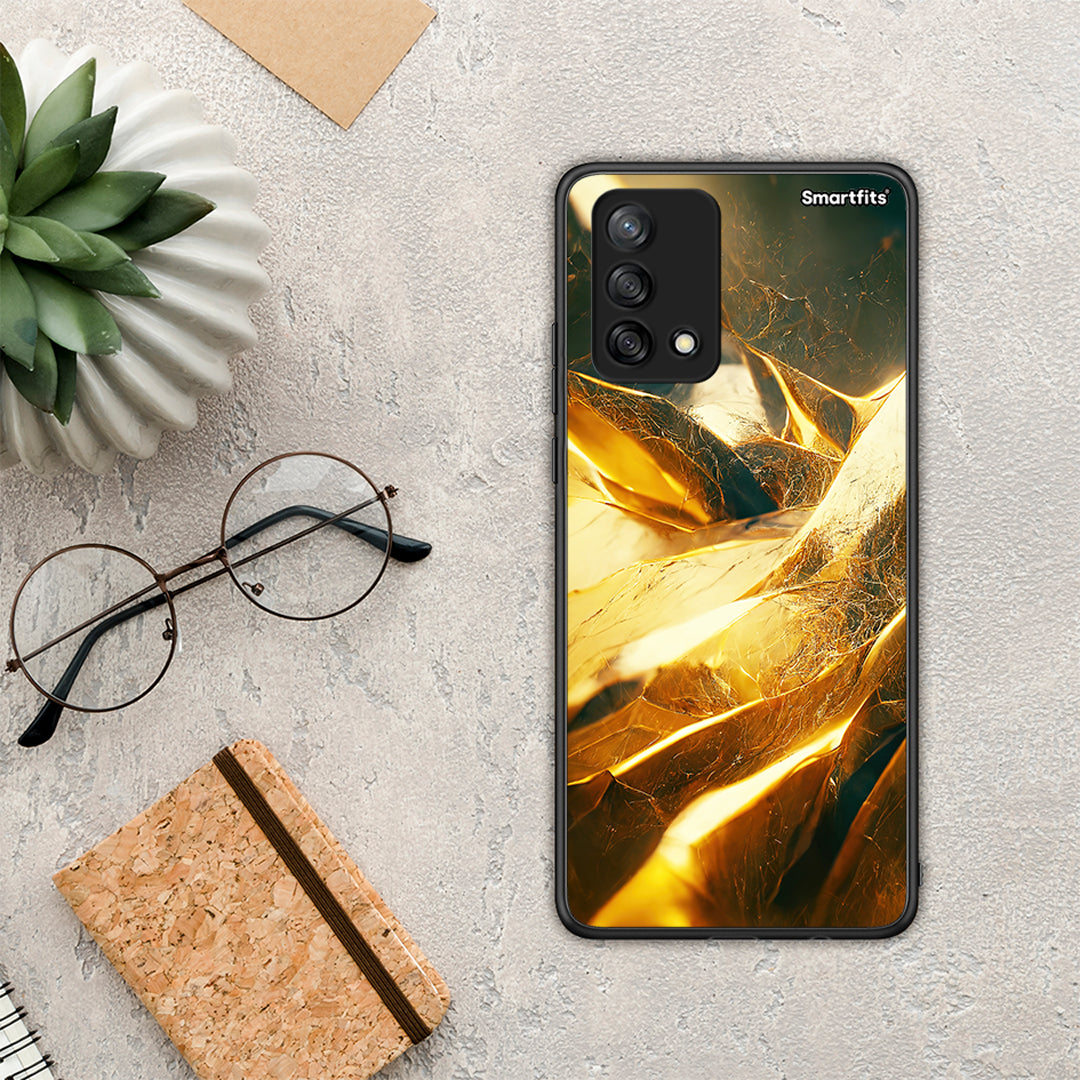 Real Gold - Oppo A74 4G θήκη