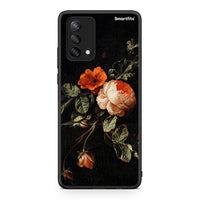 Thumbnail for Oppo A74 4G Vintage Roses θήκη από τη Smartfits με σχέδιο στο πίσω μέρος και μαύρο περίβλημα | Smartphone case with colorful back and black bezels by Smartfits