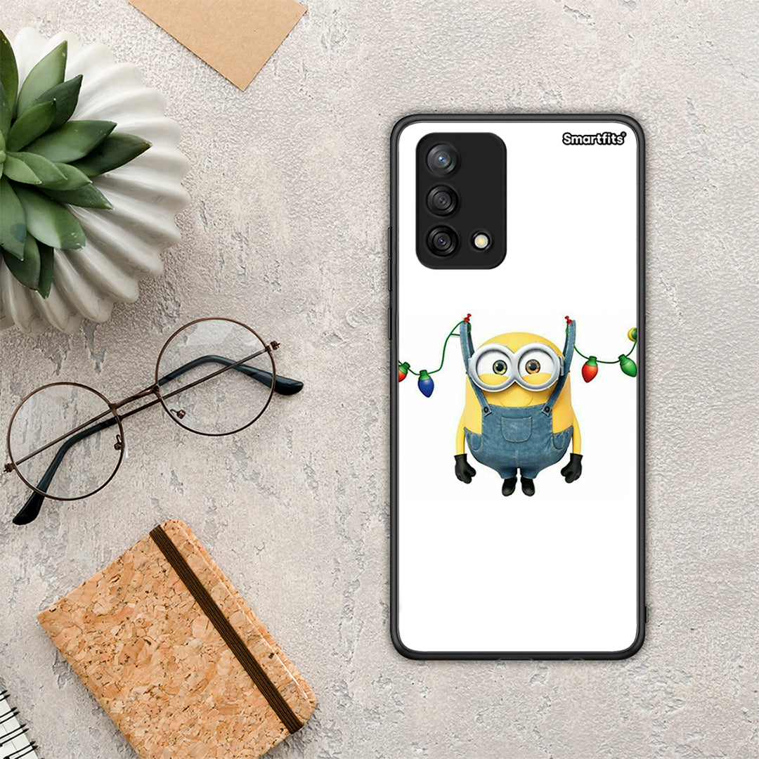 Xmas Minion Lights - Oppo A74 4G θήκη