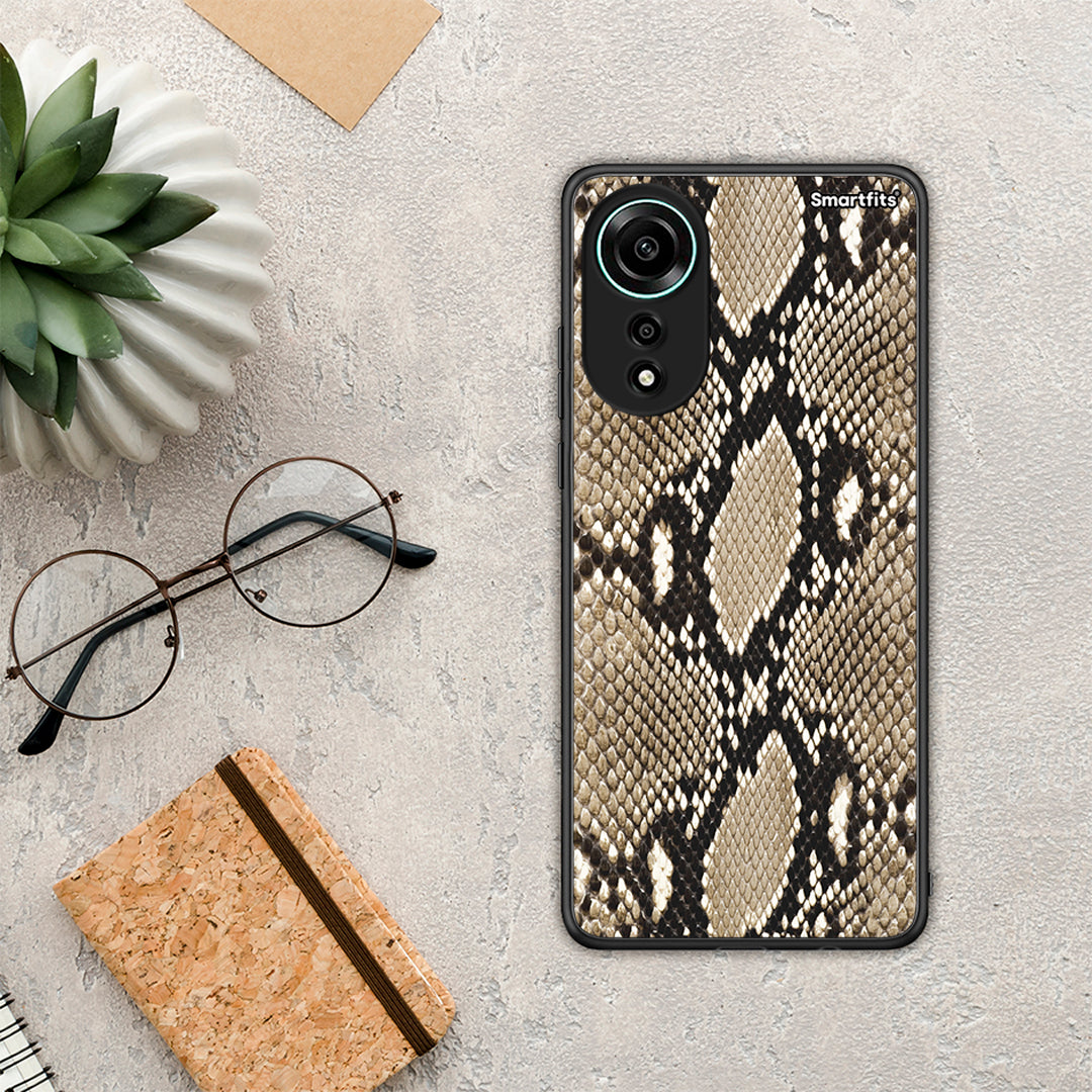 Animal Fashion Snake - Oppo A78 4G θήκη