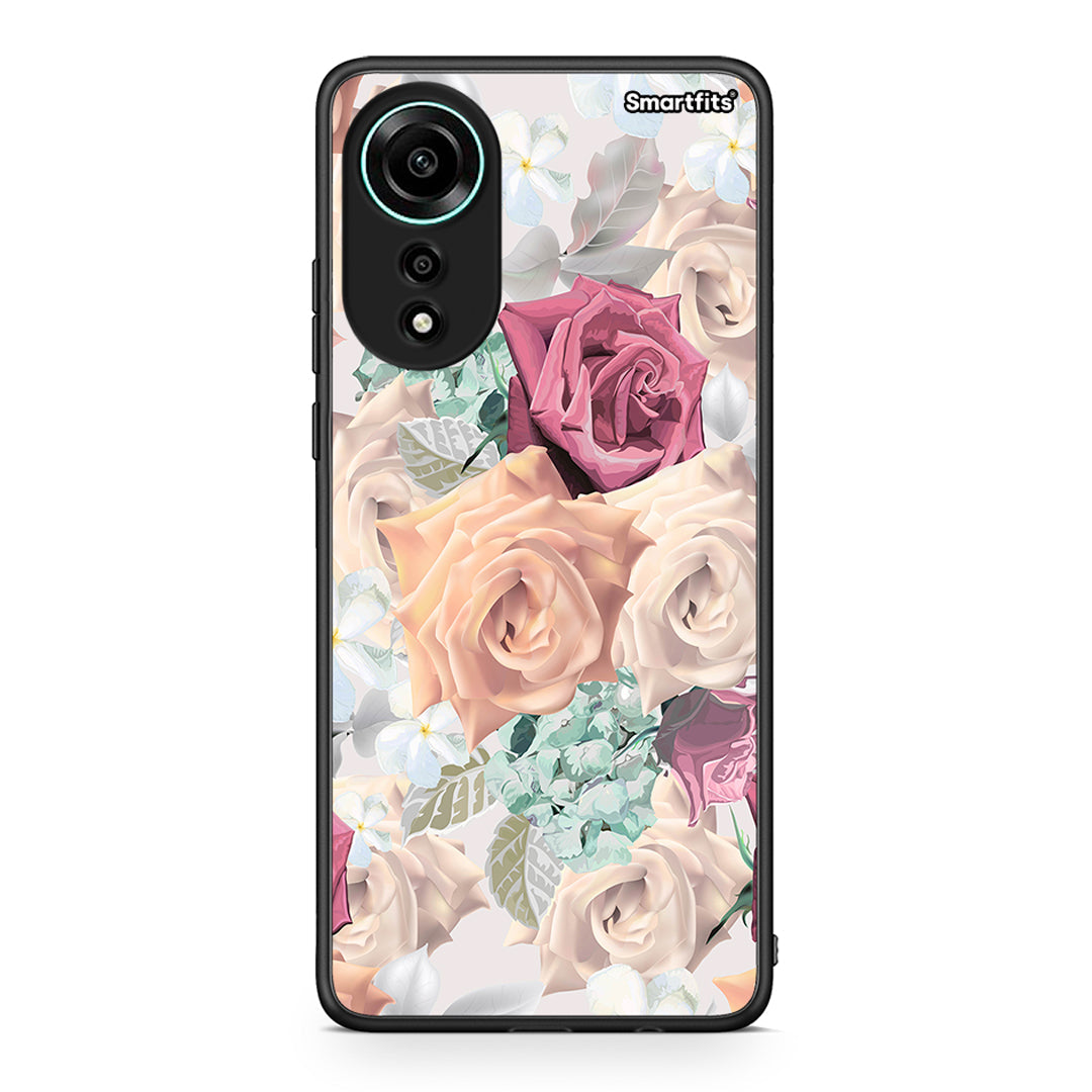 99 - Oppo A78 4G Bouquet Floral case, cover, bumper