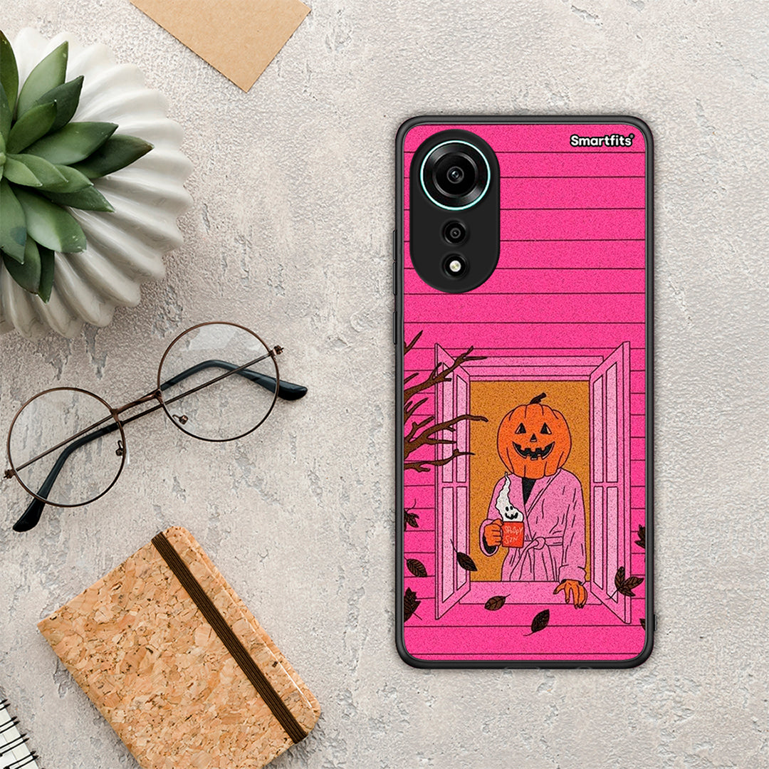 Halloween Pumpkin Lady - Oppo A78 4G θήκη
