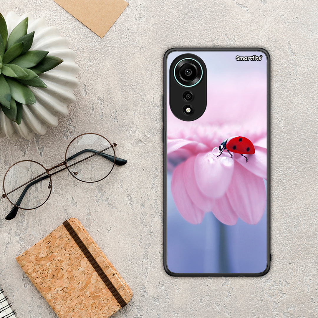 Ladybug Flower - Oppo A78 4G θήκη