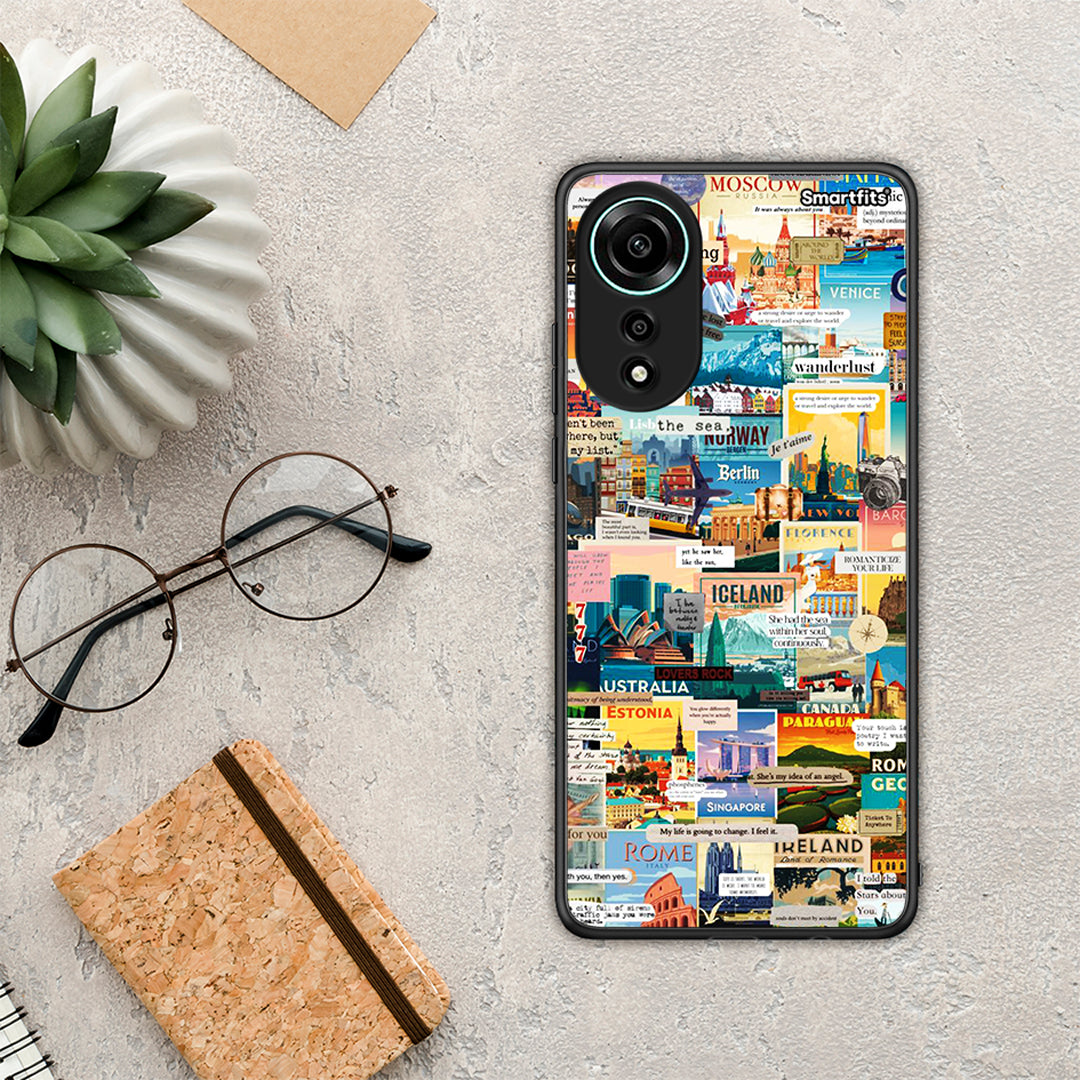 Live To Travel - Oppo A78 4G θήκη