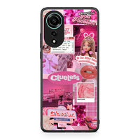 Thumbnail for Oppo A78 4G Pink Love Θήκη Αγίου Βαλεντίνου από τη Smartfits με σχέδιο στο πίσω μέρος και μαύρο περίβλημα | Smartphone case with colorful back and black bezels by Smartfits